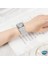 Apple Watch Series 10 42MM Kordon, (Small Size, 127MM) Knitted Fabric Single Loop Beyaz 2