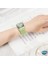 Apple Watch Series 10 42MM Kordon, (Small Size, 127MM) Knitted Fabric Single Loop Açık Yeşil 2