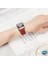 Apple Watch Series 10 42MM Kordon, (Small Size, 127MM) Knitted Fabric Single Loop Kırmızı 2