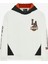 B Lw Fleece Hoodie Sweatshirt Büyük Erkek Çocuk Beyaz Eşofman Altı SK242050-102 1
