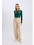 Coool Gabardin Pantolon Baggy Fit Normal Bel Cepli Basic Düz D3761AX24AU 3