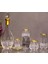 61 Parça 12 Kişilik Ekose Kristal Kesme Gold Cam Su Bardak Takımı,Meşrubat Bardağı Seti 1