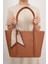 Kristebell Özel Seri Ithal Içinde Çapraz Çantalı Kadın Omuz Çantası 26857 Camel 4