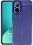 Realme 12 Lite Kılıf Deri Dokulu Silikon Lacivert 1