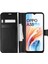 Oppo A38 Kılıf Delux Leather Wallet Siyah 1