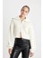 Slim Fit Basic Dik Yaka Triko Fermuarlı Hırka A3333AX24WN 3