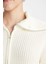 Slim Fit Basic Dik Yaka Triko Fermuarlı Hırka A3333AX24WN 5