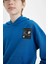 Erkek Çocuk Oversize Geniş Kalıp Kapüşonlu Cepli Okul Sweatshirt D1644A824AU 5