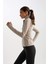 DeFactoFit Fitted Dik Yaka Çift Cepli Fermuarlı Spor Hırka B3985AX24AU 4