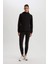Fit Su İtici Rüzgar Geçirmez Slim Fit Dar Kesim Kapüşonlu Fermuarlı Cepli Polar Astarlı Softshell Mont C4951AX24AU 2