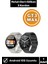 3 Kordonlu Android Ios Watch Siyah Gümüş Akıllı Saat 1