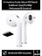 Iphone6/7/8/x/11 Uyumlu 2.nesil Beyaz Bluetooth Kablosuz Kulaklık 1
