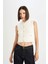 Regular Fit Crop Düğmeli Klasik Yelek E1479AX24WN 4