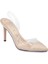 Bej Vegan-Tekstil Kadın Stiletto - K24I1AY67327-C37 Bej 1