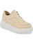Bej Hakiki Deri Kadın Sneaker - K24I1AY67336-A25 1