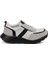 Gri Deri-Tekstil Kadın Sneaker - K24I1AY67384-B43 3