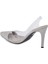 Gri Vegan-Tekstil Kadın Stiletto - K24I1AY67327-A14 2
