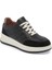 Siyah Deri Kadın Sneaker - K24I1AY67346-W19  Siyah 1