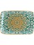 Alhambra Moove 12 Adet 23*16 cm Porselen Dikdörtgen Tabak Yeşil 1