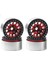 4 Adet 1.9 Metal Beadlock Tekerlek Göbeği Jant 1/10 Rc Traxxas Trx4 SCX10 SCX10-II 90046 SCX10-III AXI03007 D90 Kırmızı (Yurt Dışından) 3