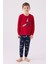 Erkek Çocuk Kırmızı Pijama Takım 3437 2
