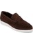 Kahve Süet Deri Erkek Loafer - E24I1AY56784-B85 Kahve 1