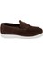 Kahve Süet Deri Erkek Loafer - E24I1AY56784-B85 Kahve 3