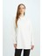 Regular Fit Bisiklet Yaka Basic Düz Uzun Kollu Tişört Tunik D4897AX24WN 3