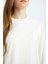 Regular Fit Bisiklet Yaka Basic Düz Uzun Kollu Tişört Tunik D4897AX24WN 5