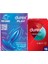 Titreşimli Anal Plug Tıkaç + Durex Yakın Hisset Slim Fit Ince Prezervatif 16'lı 1