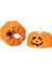 Halloween Balkabağı Mini Pilli Mum 2'li AST6638 2