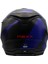 Y.100 B-Sıde Mat Siyah-Navy Mavi Kask 2