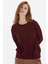 Kadın Bağcık Detaylı Bluz 2653 Bordo 3