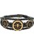 Cadılar Bayramı Dönüş Şablon L Deri Kaplı Ocean Bracelet Wristband (Yurt Dışından) 1