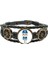 Grece Country Eu Culture Flag Uu Lear Braided Ocean Bracelet Wristband (Yurt Dışından) 1