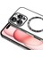 iPhone 16 Pro Max Kılıf Demre Renkli Silikon Magsafe Wireless Şarj Özellikli Siyah 2