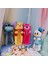 Disney Sevimli Dikiş Winnie The Pooh Peluş Popüler Karikatür Kız Kalp Şekli Şeffaf Büyük Kapasiteli Kalem Kutusu (Yurt Dışından) 2