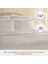 White Collection 80 Tel %100 Pamuk Percale Tek Kişilik Nevresim Takımı Beyaz 4