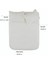 White Collection 80 Tel %100 Pamuk Percale Tek Kişilik Nevresim Takımı Beyaz 5
