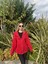 Kadın Kırmızı Kapüşonlu Fermuarlı Şardonlu Oversize Sweatshirt HZL24W-ZK146 1