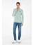 Erkek Su Yeşili Sweatshirt 50289062-VR048 4