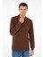 Erkek Kahverengi Sweatshirt 50289062-VR029 3