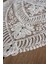 Simli Dantel Kordon Örme Detay Masa Runner Fiskos Örtüsü 100X35 cm 2006-ORTAYVRLK 2