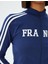 Crop Tişört Fermuarlı Uzun Kollu Slogan Baskılı Dik Yaka Biyeli Slim Fit 5