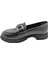Miraviva Kadın Suni Deri Loafer Ayakkabı - Miraviva - Siyah - 40 2