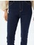 Yüksek Bel Kot Pantolon Düğmeli Dar Kalıp - Skinny Push Up Fit Jean 5