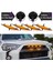 14-19 Toyota 4runner Trd Pro Için 4 Adet Amber LED Ön Izgara Işıkları (Yurt Dışından) 5