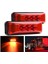2pcs 24V 3.9ınch 3 LED Kamyon Römorku Kırmızı Işık LED Yan Işaret Işıkları (Yurt Dışından) 2
