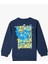 Batman Sweatshirt Lisanslı Uzun Kollu Bisiklet Yaka Şardonlu 2