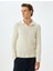 Slim Fit Kazak Dokulu Polo Yaka Pamuk Karışımlı 3